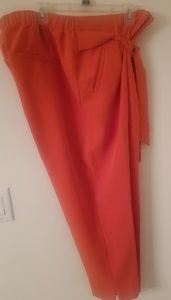 NWT Plus Size Belted Trousers Pants